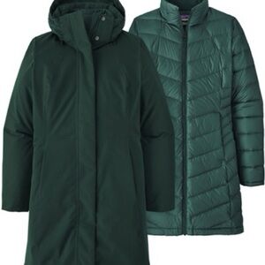 Patagonia Tres 3-in-1 Parka - Women’s Northern Green size XS!
